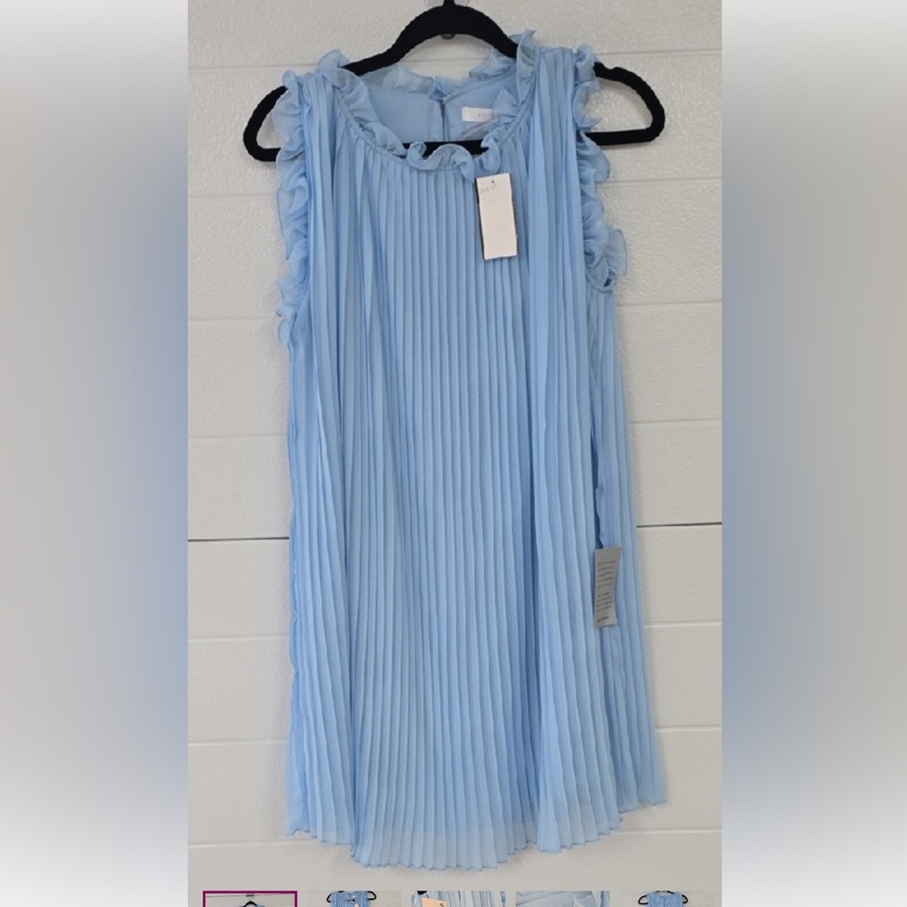 Lush dress light blue NWT